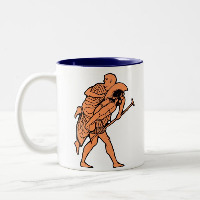 Tasse d'Aeneas et d'Anchises (Gauche)