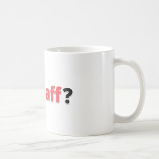 Tasse d'Aff de robinets