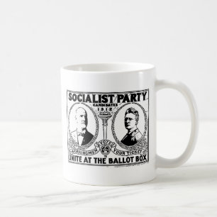 Tasse d'affiche de campagne d'Eugene Debs