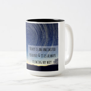 Tasse d'affirmation d'argent