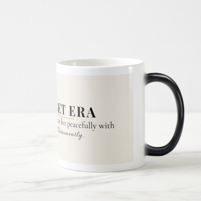 Tasse d'affirmation de l'ère de réinitialisation d (Droite)