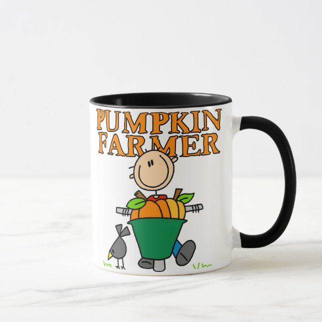 Tasse d'agriculteur de citrouille (Droite)