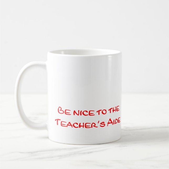 Tasse d'aide de professeur (Gauche)