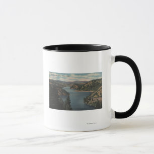 Tasse d'Alene de Coeur, identification - vue de baie de