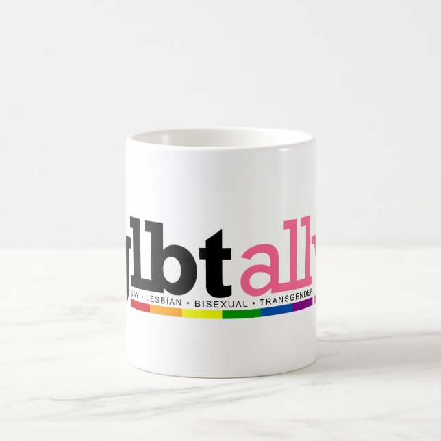 Tasse d'allié de GLBT (Centre)
