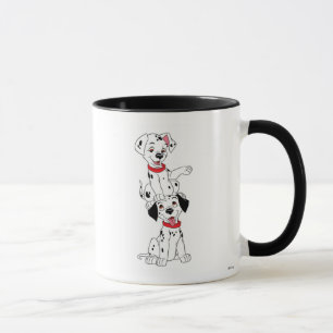 Tasse Dalmatiens jouant à Disney