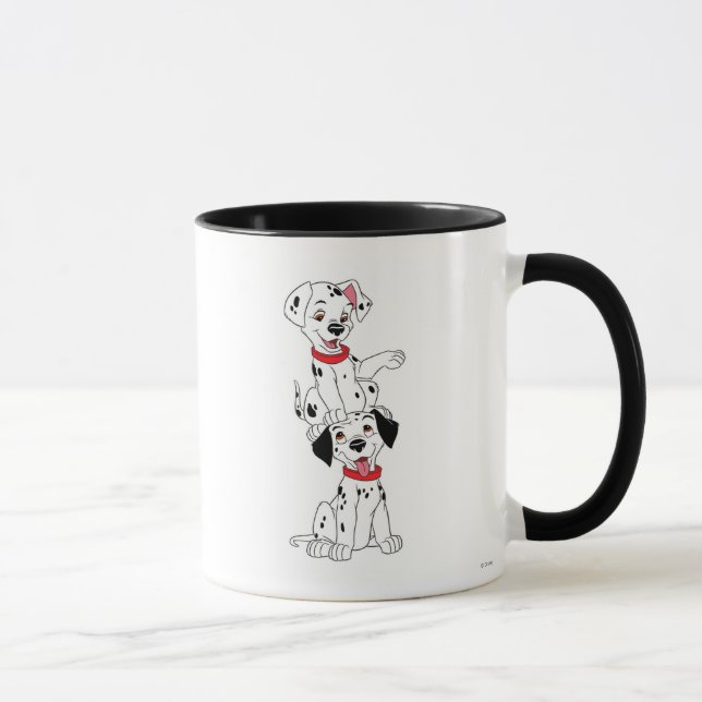 Tasse Dalmatiens jouant à Disney (Droite)