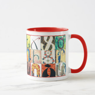 Tasse d'alphabet arménien