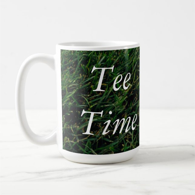 Tasse d'amant de golf de temps de pièce en t (Gauche)