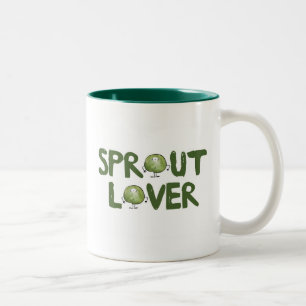 Tasse d'amant de pousse