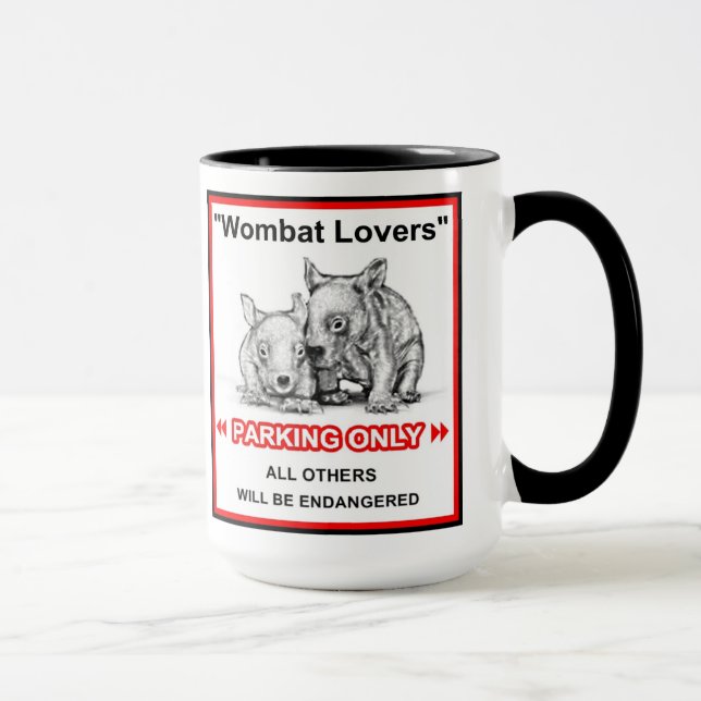 Tasse d'amant de wombat (Droite)