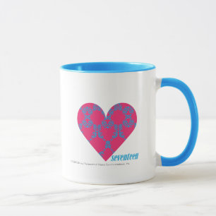 Tasse Damassé 4 Aqua-Magenta