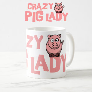 Tasse Dame Cochonne Folle