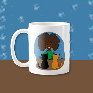 Tasse Dame Féconde Chats