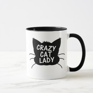 Tasse Dame folle de chat