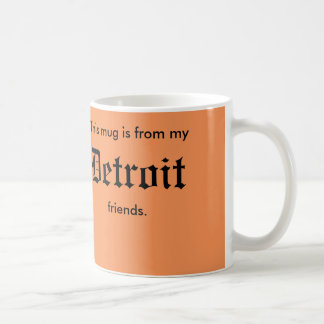 Tasse d'amis de Detroit