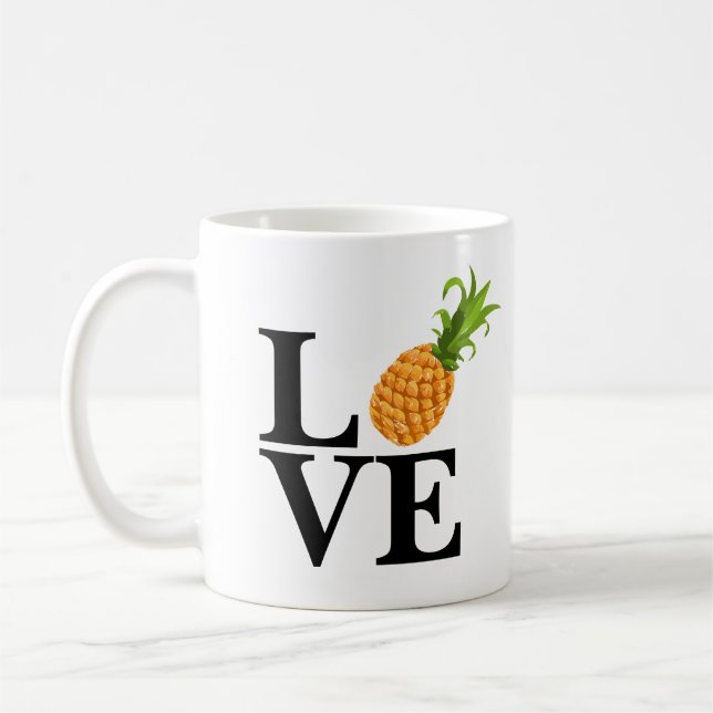 Tasse d'amour d'ananas (Gauche)