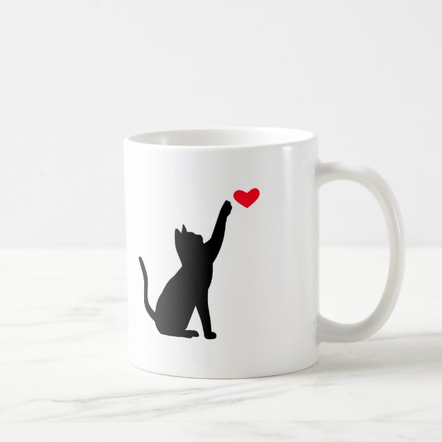 Tasse d'amour de chat (Droite)