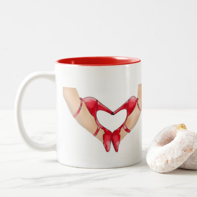 TASSE D'AMOUR DE CHAUSSURE (Avec donut)