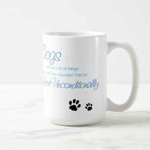 Tasse d'amour de chiens
