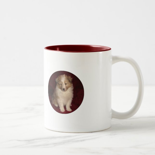 Tasse d'amour de chiot (Droit)