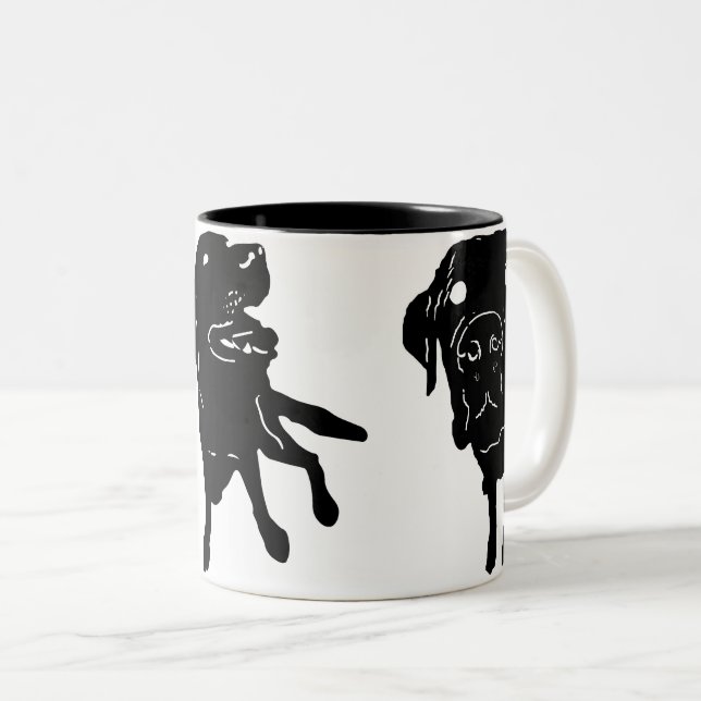 Tasse d'amour de laboratoire (Devant droit)