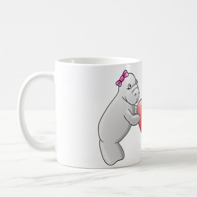 Tasse d'amour de lamantin (Gauche)