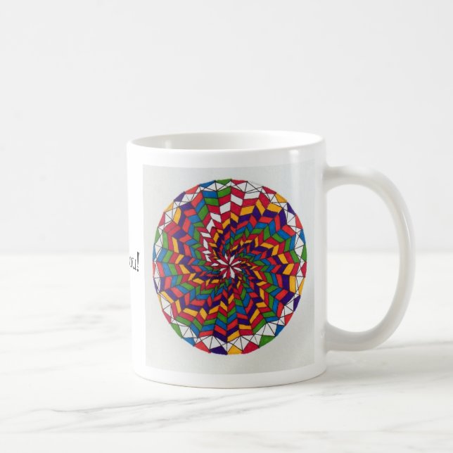 Tasse d'amour de mandala (Droite)