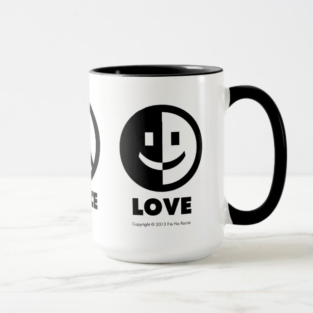 Tasse d'amour de paix d'amour (Droite)