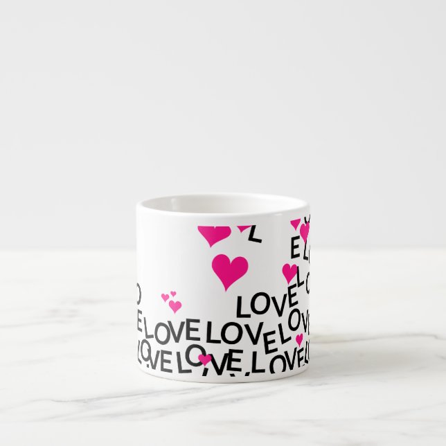 Tasse d'amour de Saint-Valentin (Devant)
