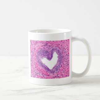 Tasse d'amour d'histologie