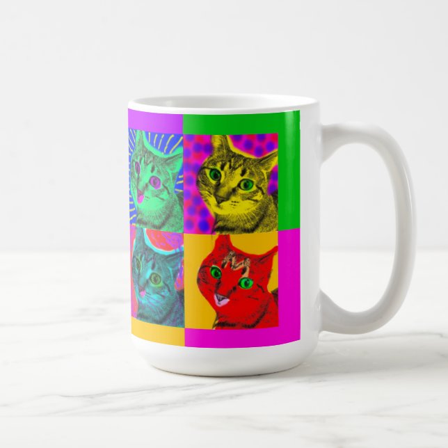 Tasse d'amusement de chats de Marilyn (Droite)