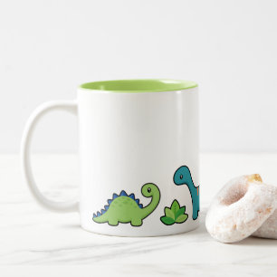 Tasse d'amusement de dinosaure