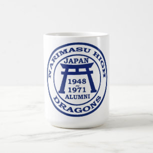 TASSE d'ANCIENNES ÉLÈVES de NARIMASU HS Japon
