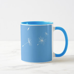 Tasse Dandelions flying