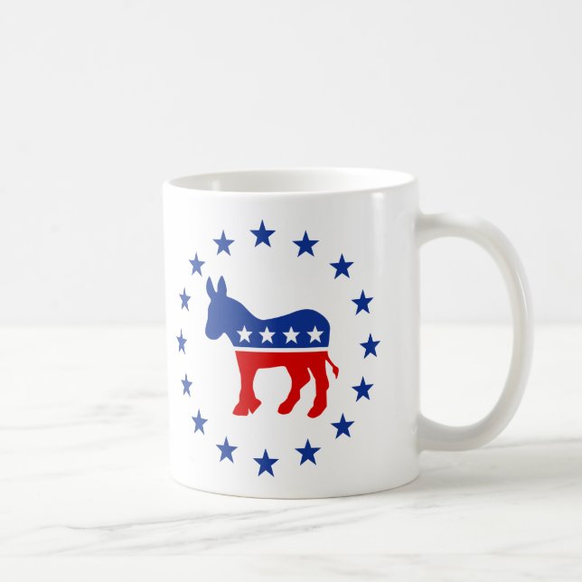 Tasse d'âne de Démocrate (Droite)