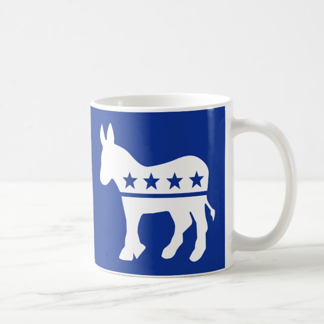 Tasse d'âne de Démocrate (Droite)