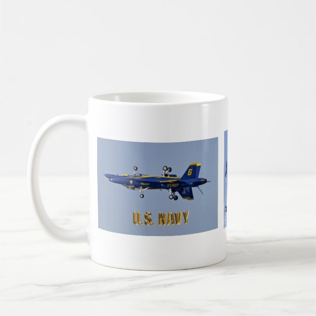 Tasse d'anges bleus (Gauche)