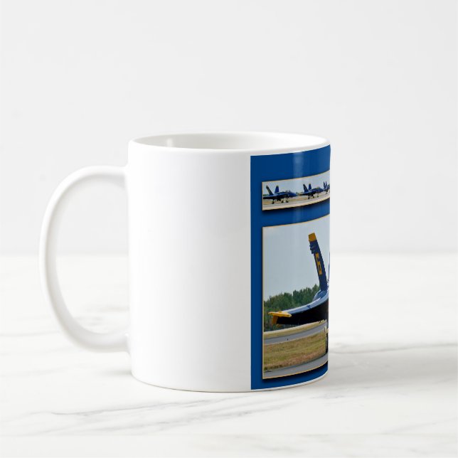 Tasse "d'anges bleus" (Gauche)
