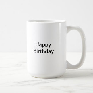 Tasse d'anniversaire