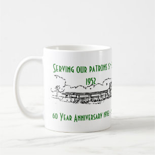 Tasse d'anniversaire de 60 ans