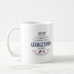 Tasse d'anniversaire de Georgetown, l'Illinois