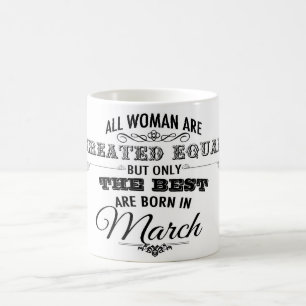 Tasse d'anniversaire de mars