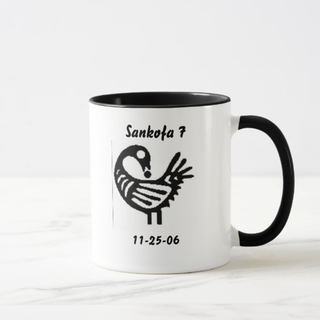 tasse d'anniversaire de sankofa (Droite)