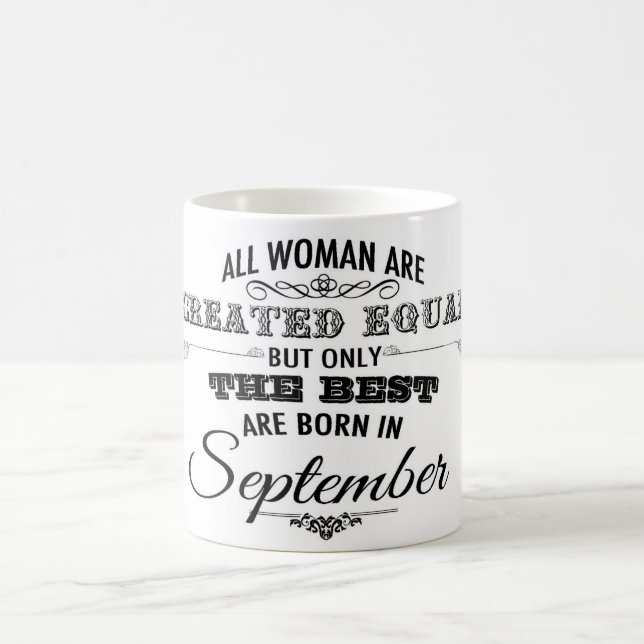 Tasse d'anniversaire de septembre (Centre)