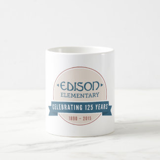 Tasse d'anniversaire d'Edison 125th