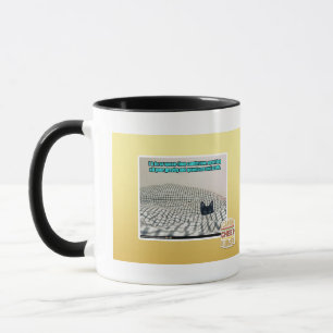 Tasse Dans le continuum de temps d'espace d'ur