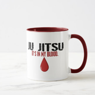 Tasse Dans mon sang JU JITSU
