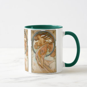 Tasse Danse (1898), Alphonse Mucha Art nouveau