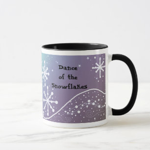 Tasse Danse des flocons de neige